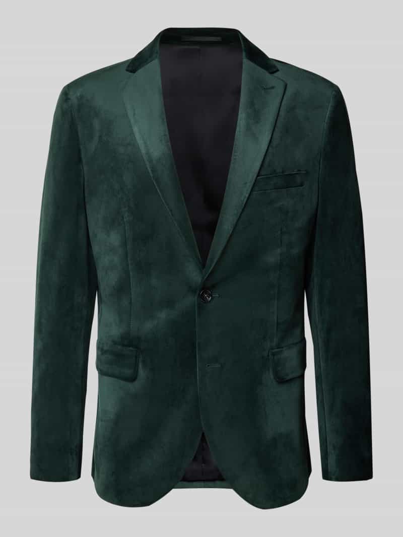 Marynarka na dwa guziki z kołnierzem z połami model ‘george’