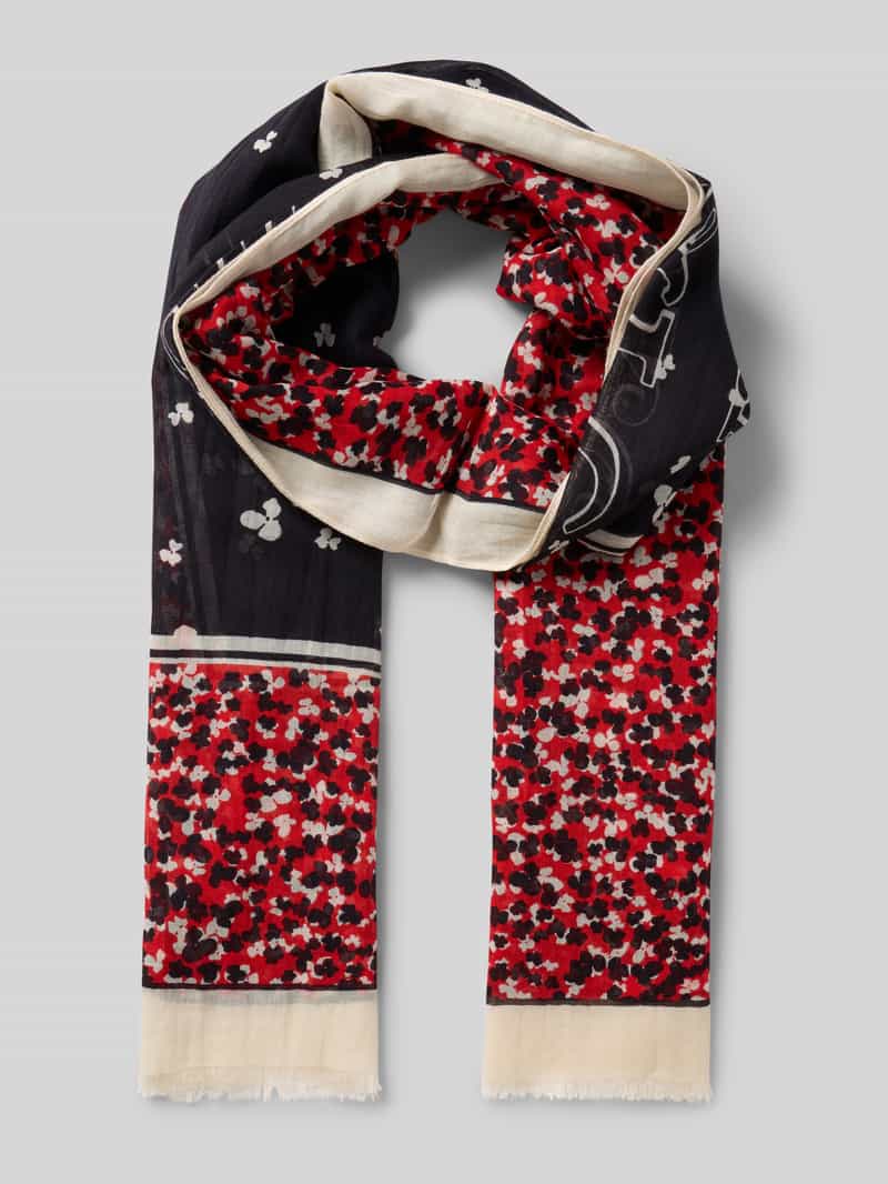 Szal z mieszanki modalu i bawełny