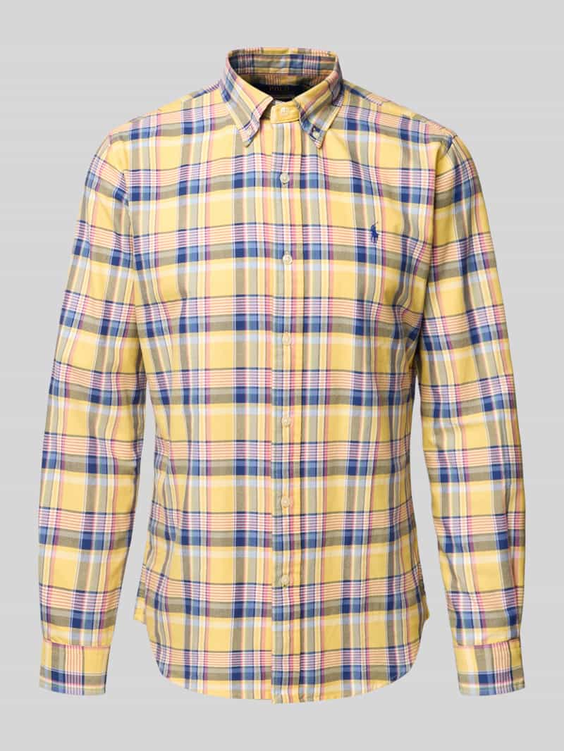 Koszula casualowa z wyhaftowanym logo