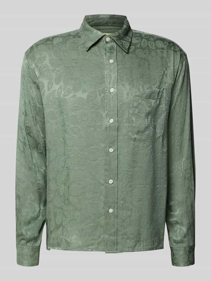 Koszula casualowa z listwą guzikową model ‘Buzo’