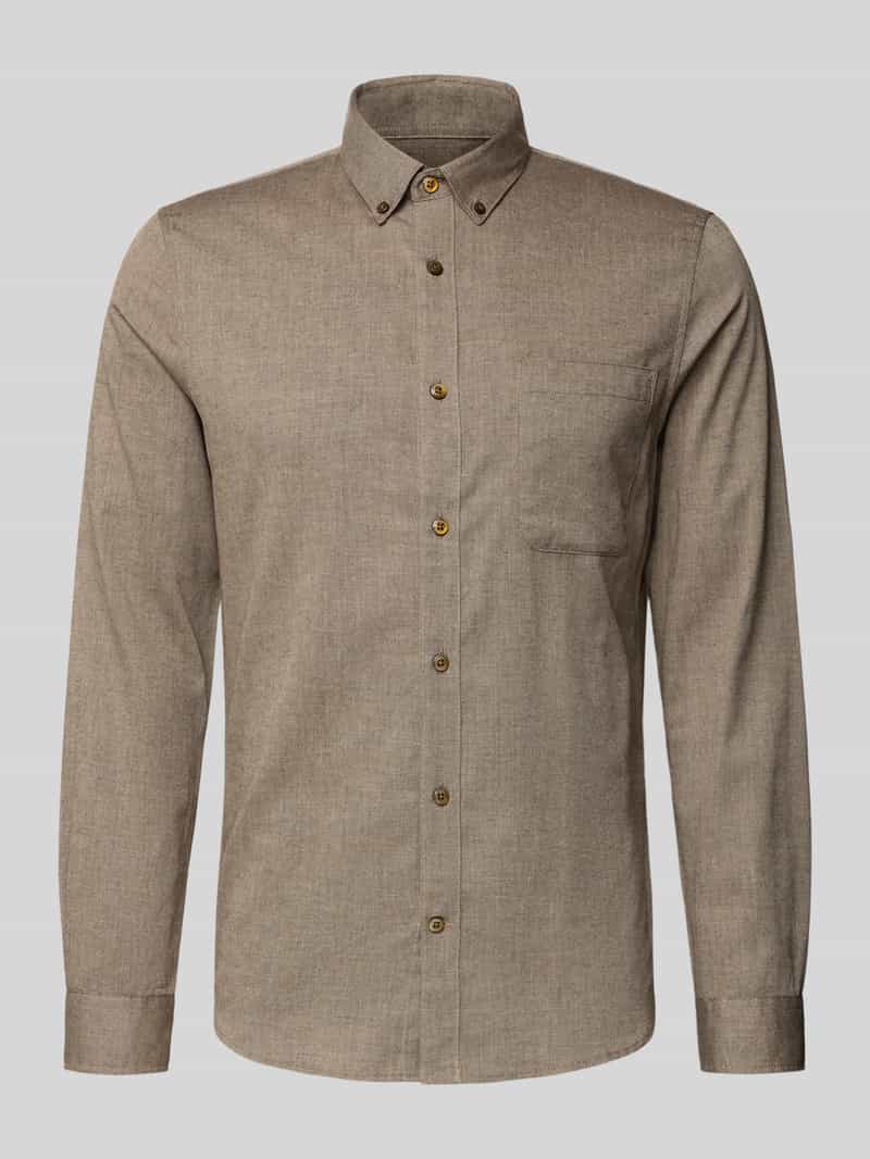 Koszula casualowa z listwą guzikową model ‘trostol’