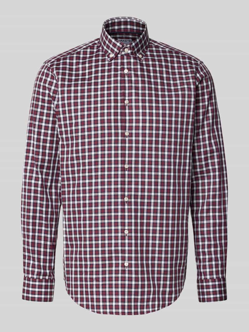 Koszula biznesowa o kroju regular fit z bawełny