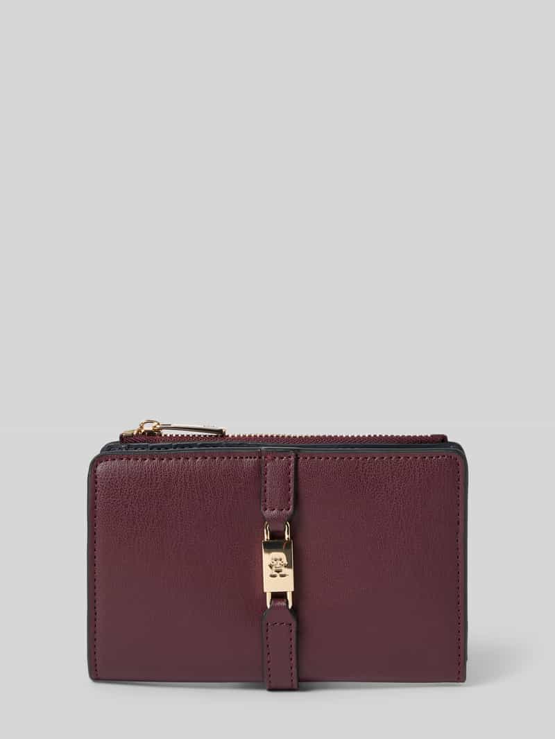 Portfel z detalem z logo