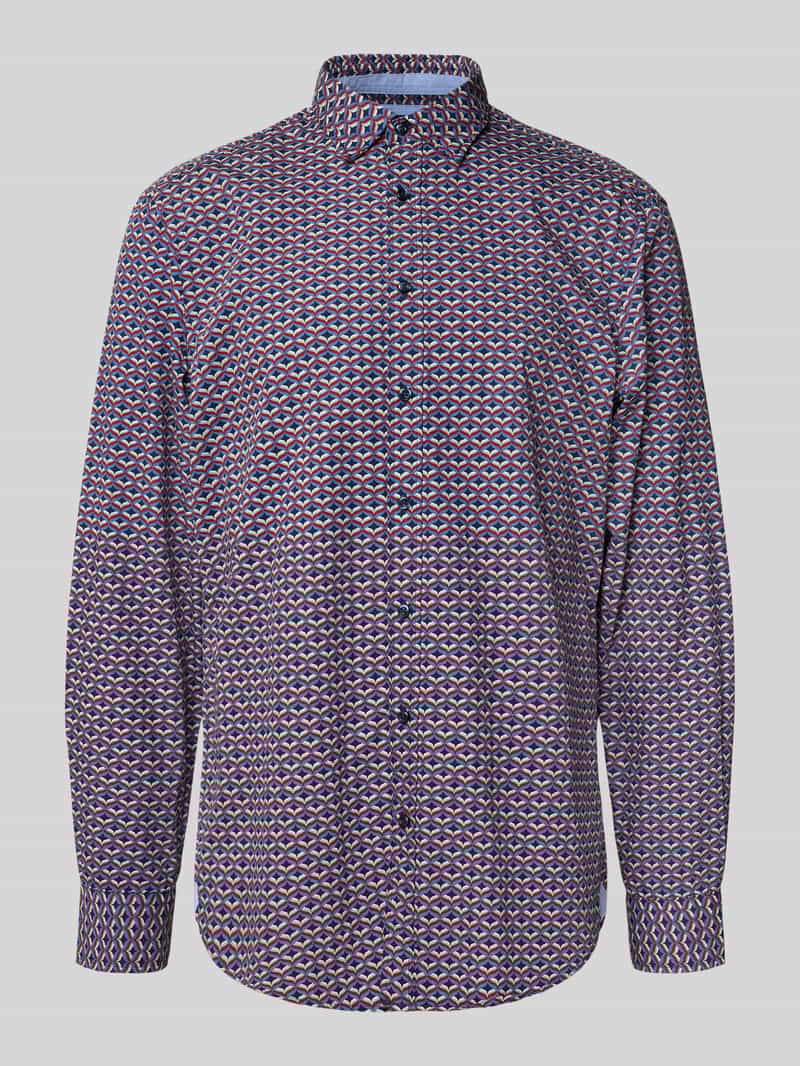 Koszula casualowa z listwą guzikową