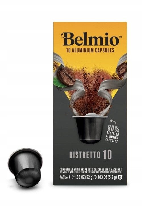 Kapsułki do Nespresso Belmio Espresso Ristretto 10 sztuk