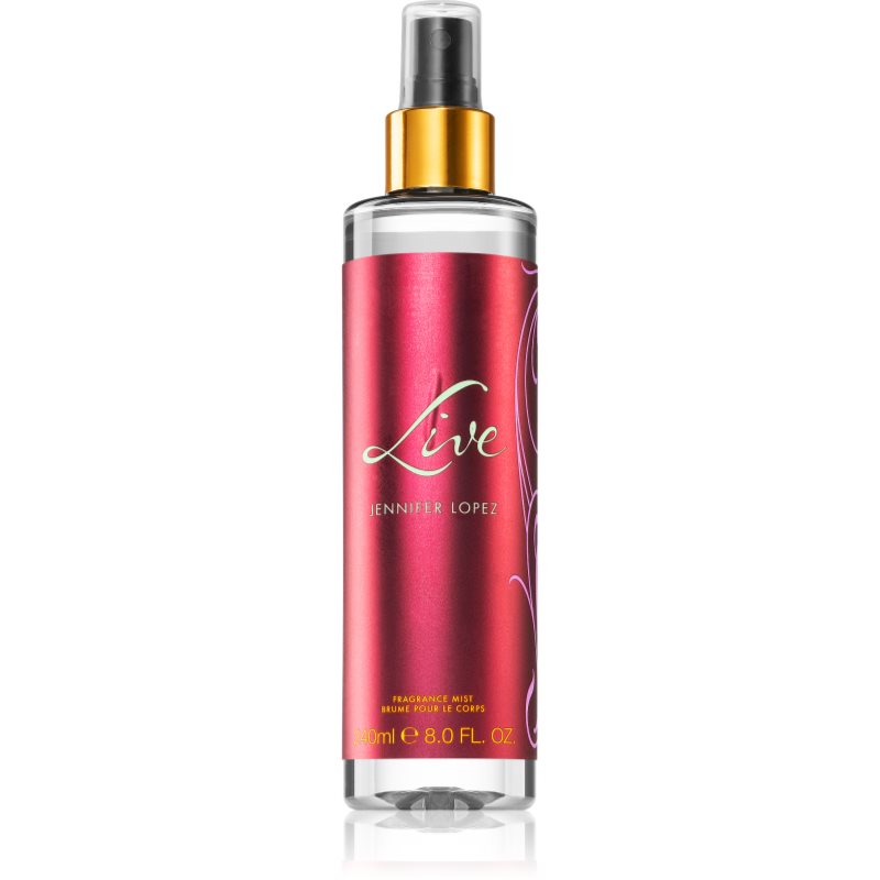 Jennifer Lopez Live spray do ciała dla kobiet 240 ml