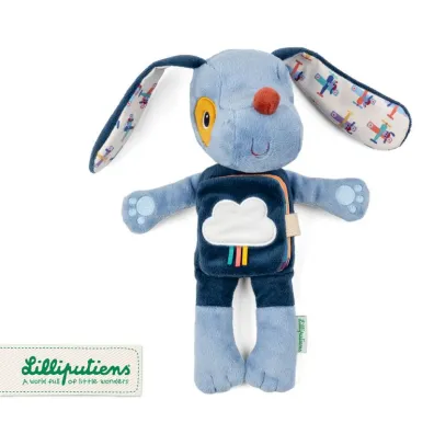 Przytulanka z książeczką Piesek Jules 6 m+ Lilliputiens