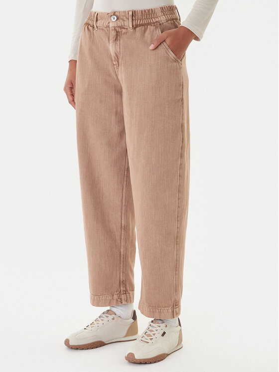 Roxy Jeansy Break My Soul ERJNP03666 Brązowy Regular Fit