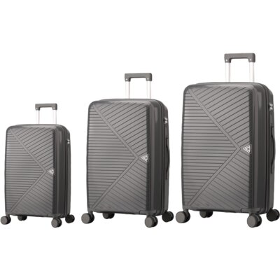 Zestaw walizek SEMI LINE T5829-0 Grafitowy