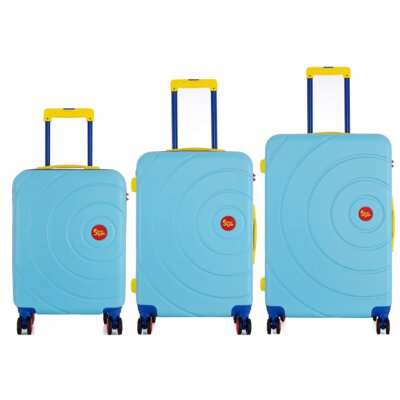 Zestaw walizek SEMI LINE T5933-0 Niebieski