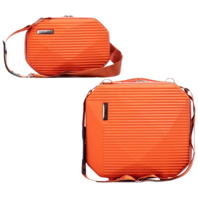 Zestaw torebka i kosmetyczka SEMI LINE T5823-6 Pomarańczowy