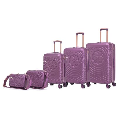 Zestaw walizek SEMI LINE T5817-0 Fioletowy
