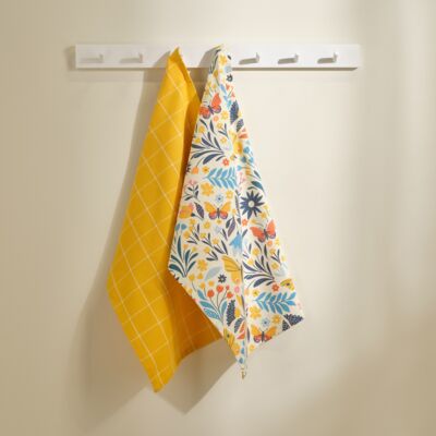 Ścierka Spring Time 40 x 60 cm 2 sztuki set wielokolorowy