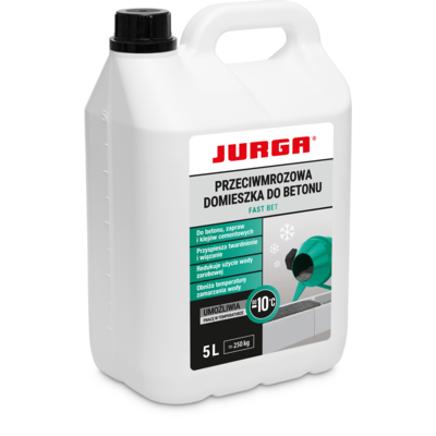 Przeciwmrozowa domieszka do betonu FAST BET 5 l Jurga