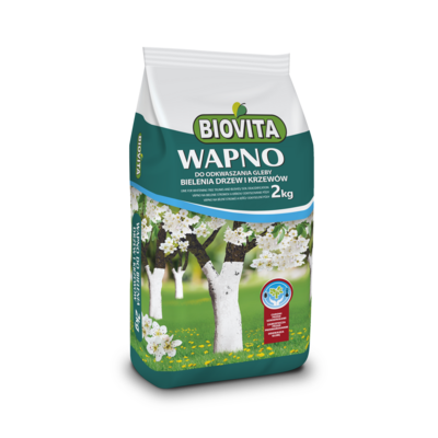 Wapno do bielenia i odkwaszania gleby 2 kg a’252 Biovita