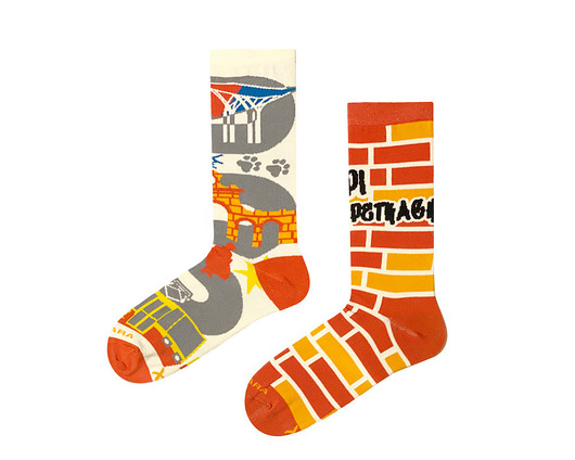 Skarpety Łódzkie - skarpetki nie do pary