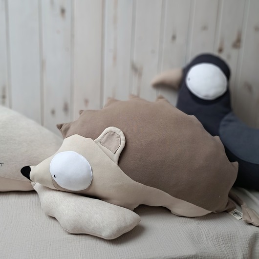 Poduszko-pluszak Jeż z 100% bawełny