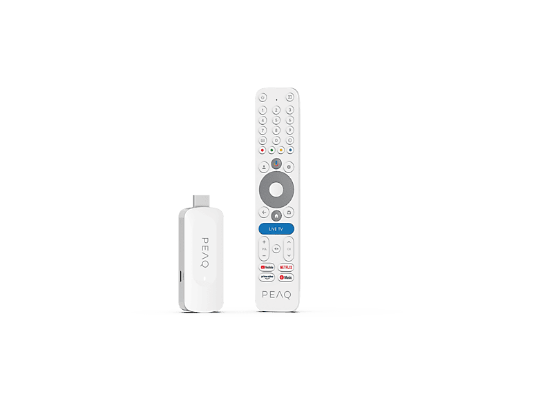 PEAQ PGS 1000 FHD Google TV Biały