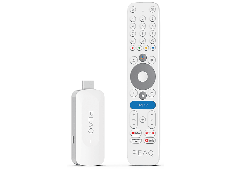 PEAQ PGS 4000 Biały Odtwarzacz multimedialny 