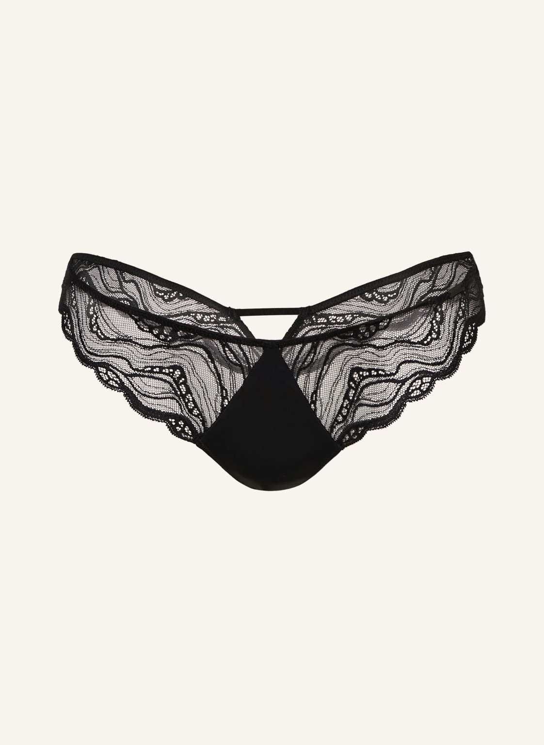 Calvin Klein Stringi Sensual Strech Lace schwarz