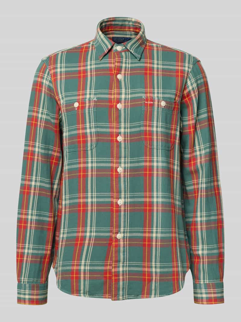 Koszula casualowa z listwą guzikową