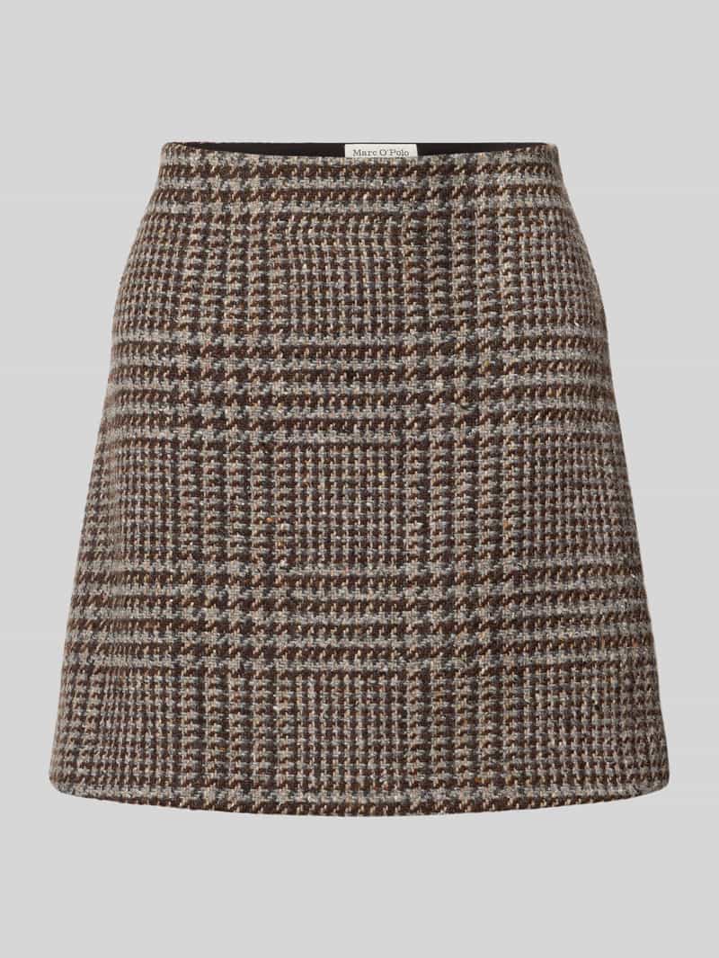 Spódnica mini o kroju slim fit z mieszanki wiskozy