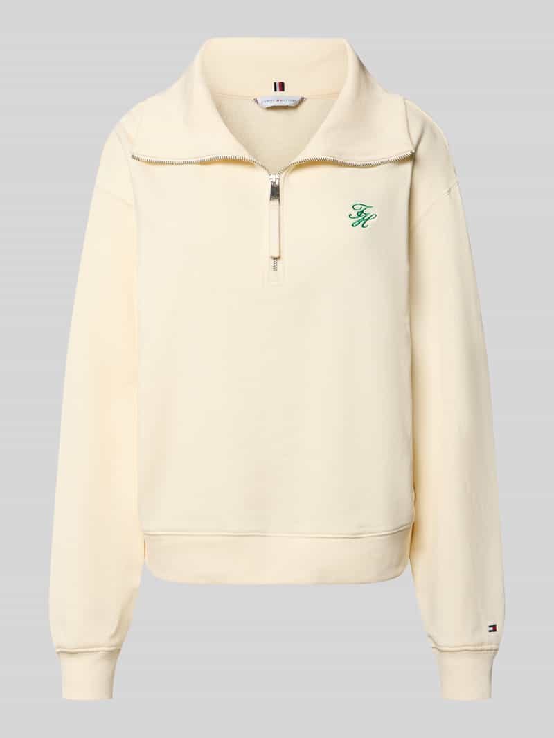 Bluza o kroju regular fit z mieszanki bawełny