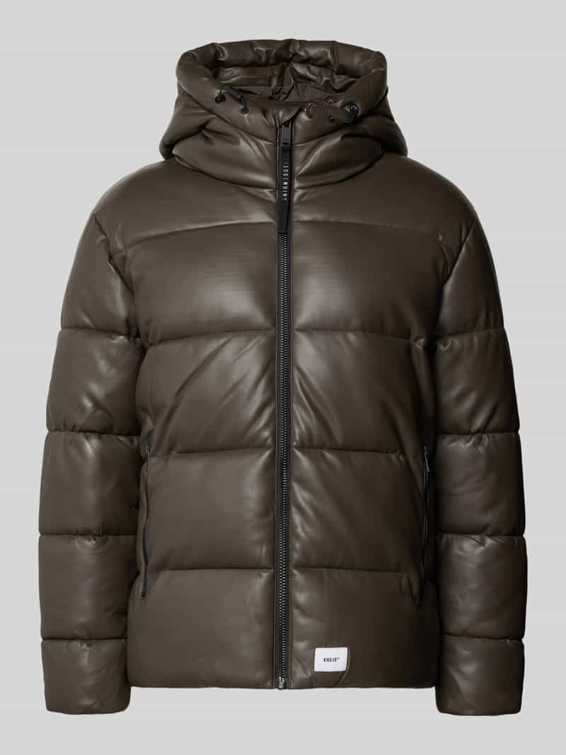 Kurtka pikowana o kroju regular fit z naszywką z logo model ‘Coen’