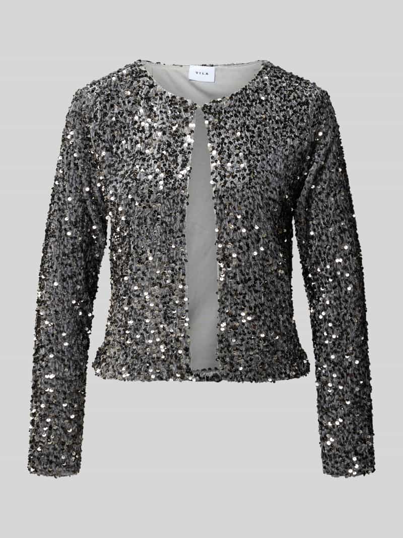 Kurtka z cekinowym obszyciem model ‘FAITH’