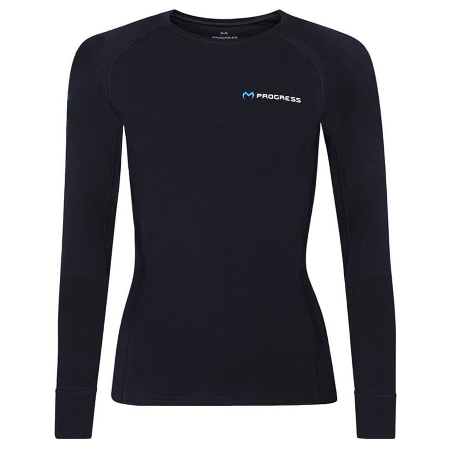 Damska koszulka Progress MT TDRZ 250 Rozmiar: M / Kolor: czarny/niebieski