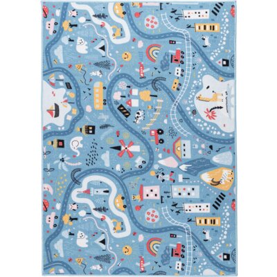 Dywan MULTIDECOR Stella Ulice 100 x 150 cm Niebieski