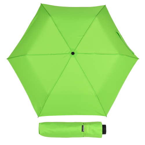 Parasol damski Doppler Fiber Havanna Uni Peppy Lime manualny składany