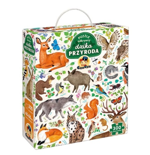 Puzzle odkrywcy - dzika przyroda 300 elementów
