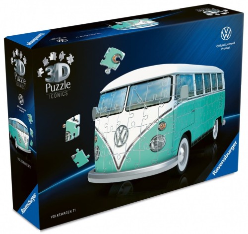 Puzzle 3d samochód volkswagen t1