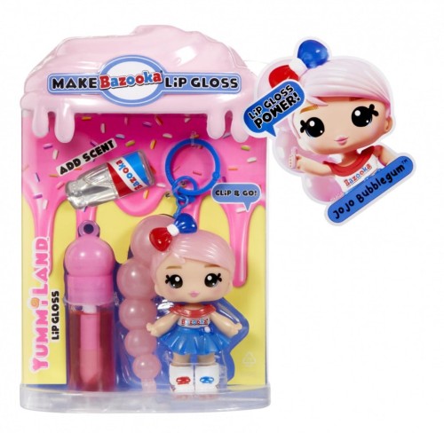 Lalka yummiland lip gloss, jojo bubblegum