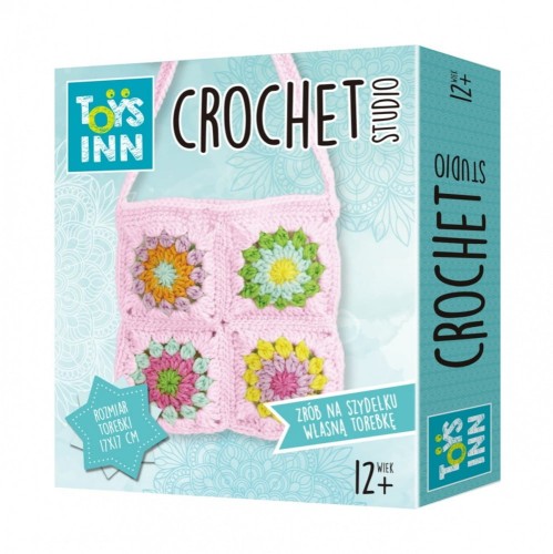 Zestaw crochet studio torebka