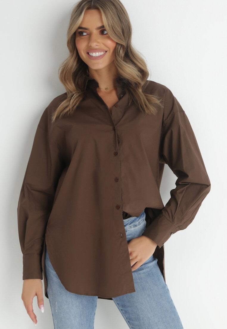 Ciemnobrązowa Koszula Doriemara