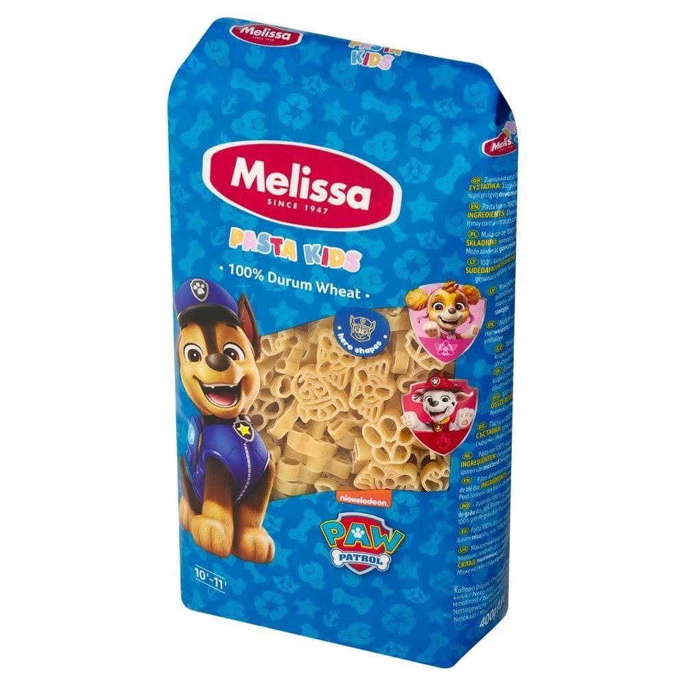 Melissa Pasta Kids Paw Patrol Makaron 400 g
