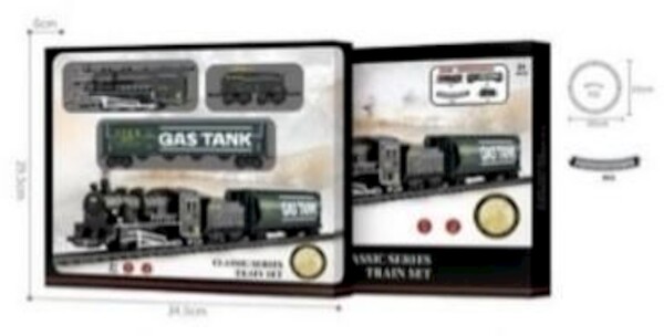 Kolejka + tor ze światłem i dźwiękiem