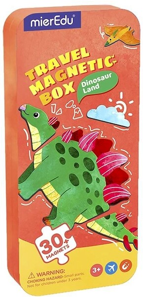 Puzzle magnetyczne Kraina dinozaurów