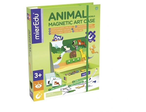 Puzzle magnetyczne Art Case - Świat zwierząt