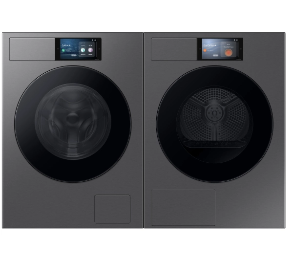 Samsung pralka Bespoke WF90F09C4SU4 9kg 1400obr/min + suszarka Bespoke DV90F09F4SU4 60cm 9kg Zdalne sterowanie