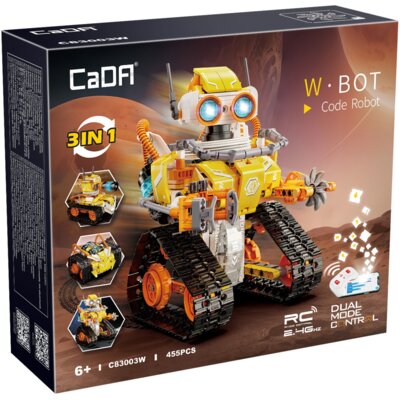 Klocki plastikowe CADA W.Bot Code Robot Zdalne sterowanie C83003W