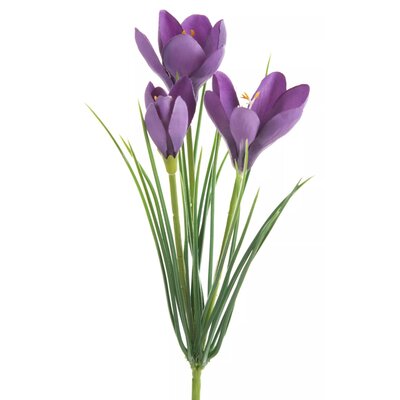 Kwiat dekoracyjny EUROFIRANY Natu 468 30 cm Fioletowy