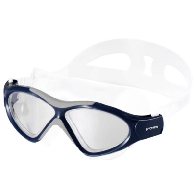 Okulary pływackie SPOKEY Ampio Granatowo-szary filtr UV
