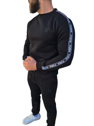 Dres męski czarny Furia