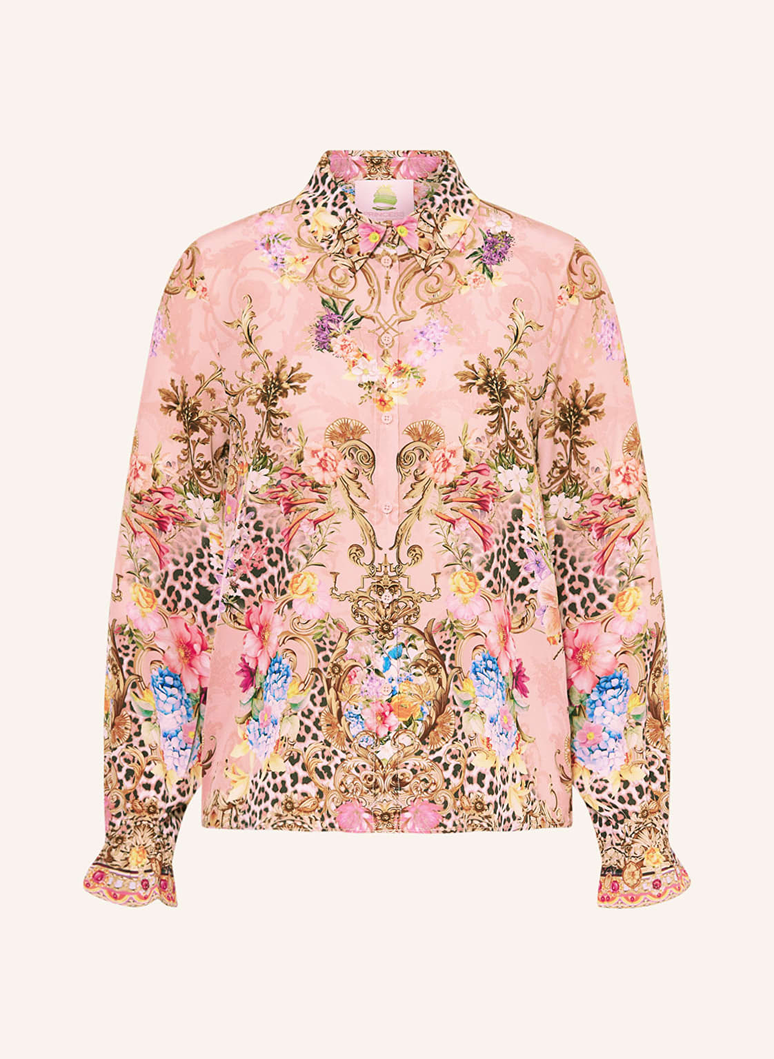 Princess Goes Hollywood Bluzka Koszulowa Z Jedwabiu rosa