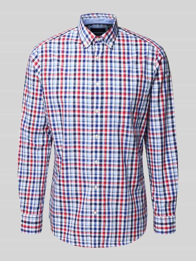 Koszula casualowa z listwą guzikową