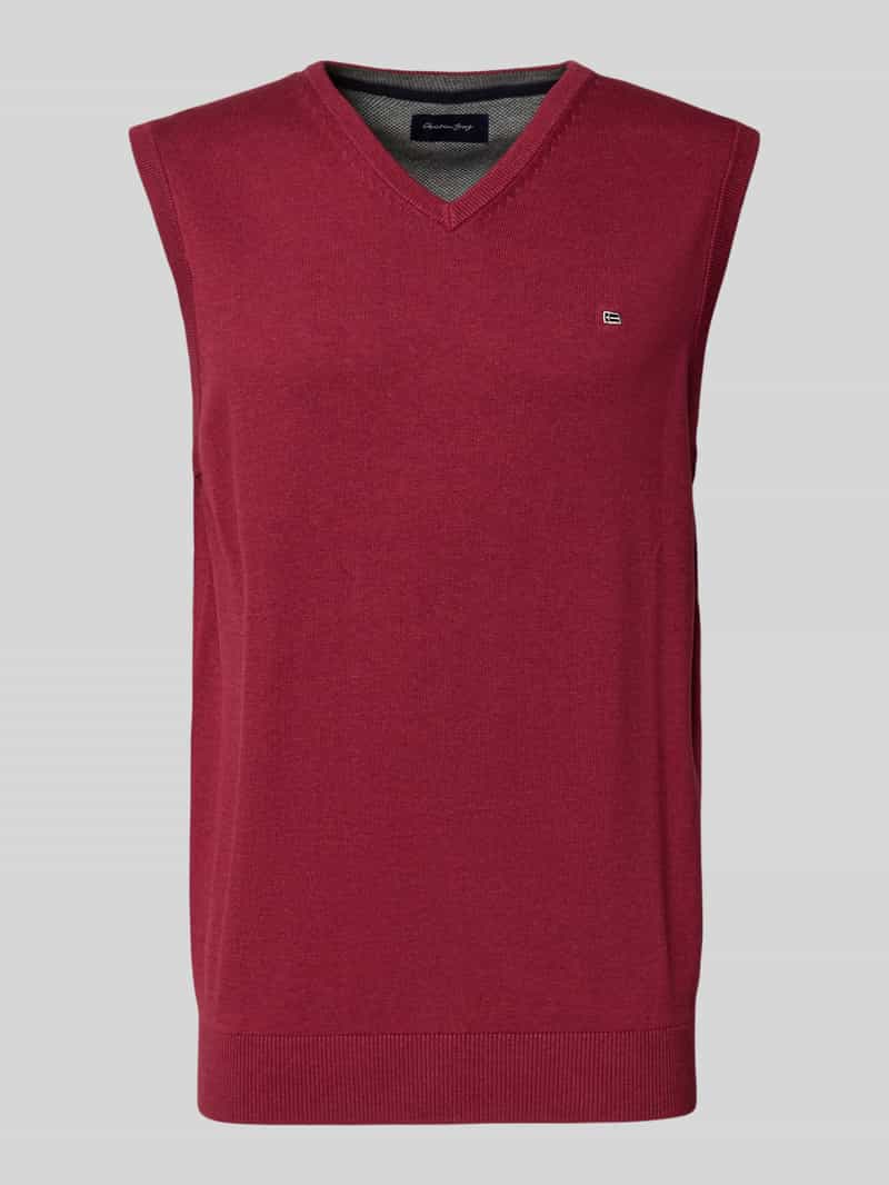 Bezrękawnik z wyhaftowanym logo