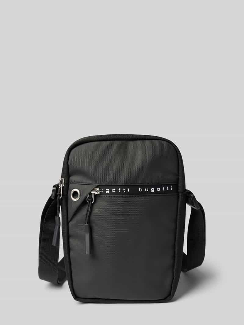 Torba na długim pasku z nadrukiem z logo model ‘Blanc’